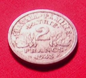 2 francs en 1943.